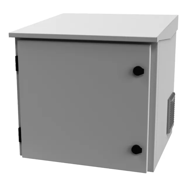 Gabinete De Exterior Con Rack Con Ventiladores Y Termostato