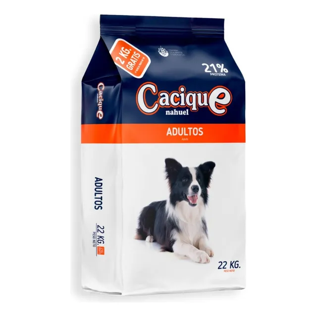 Alimento Balanceado Perros Adultos Cacique Nahuel 22kg