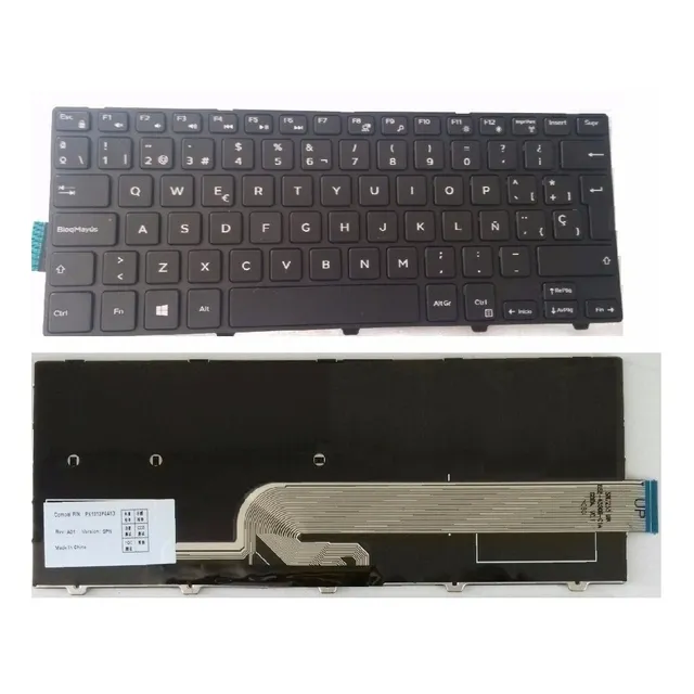 Teclado Dell Inspiron 14-3000 3441 3442 3443 3451 3458 Nuevo