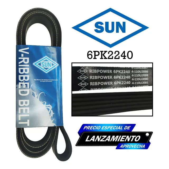 Correa Única Vw Gol Saveiro Parati Explorer Ecosport 6pk2240