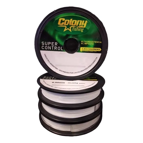 Nylon Tanza Colony Super Control - Todas Las Medidas
