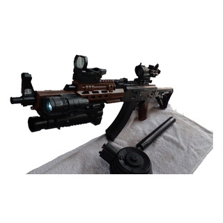 Lu Jun Ak47-2 Metralleta Con Accesorios Lu Jun Ak47-2 Metralleta Con Accesorios
