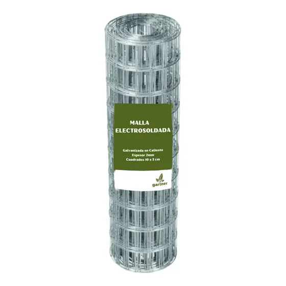 Malla Electrosoldada Rollo 25mts X 1mt