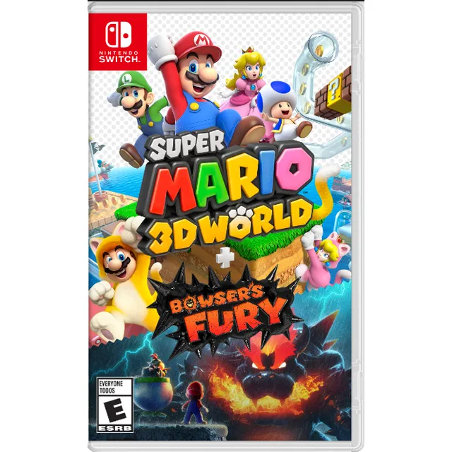 Videojuego Super Mario 3d World + Bowser's Fury Standard Edition Físico Nintendo Switch