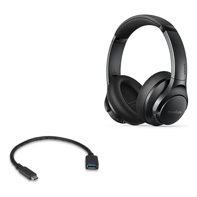 Cable Boxwave Para Soundcore Life Q20+ Adaptador Expansion