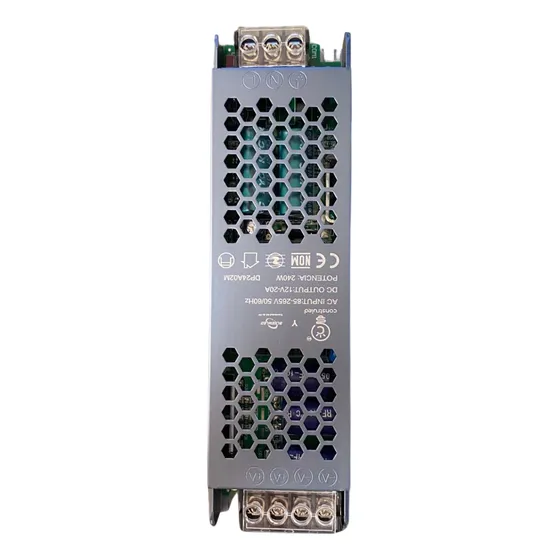 Fuente Poder Alimentación Conmutada Interior 12v 240w 20a