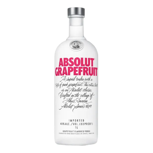 Vodka Absolut Grapefruit 1l.  Envío Gratis