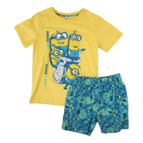 Pijama De Verano Minions - Talla 6