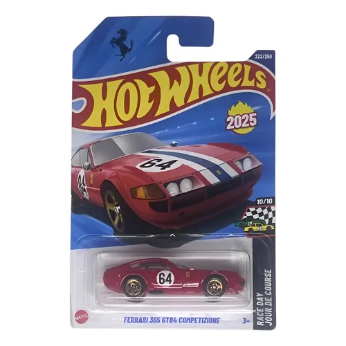 Hot Wheels Ferrari 365 Gtb4 Competizione 1/64 | Parcelamento sem juros