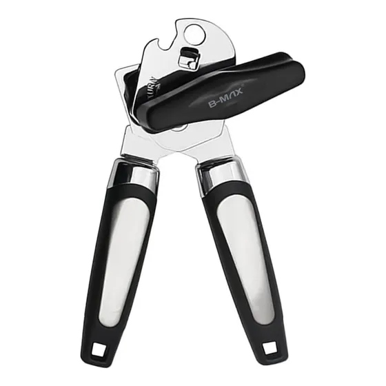 Abridor De Latas Manual Ergonômico Enlatados Garrafa Inox