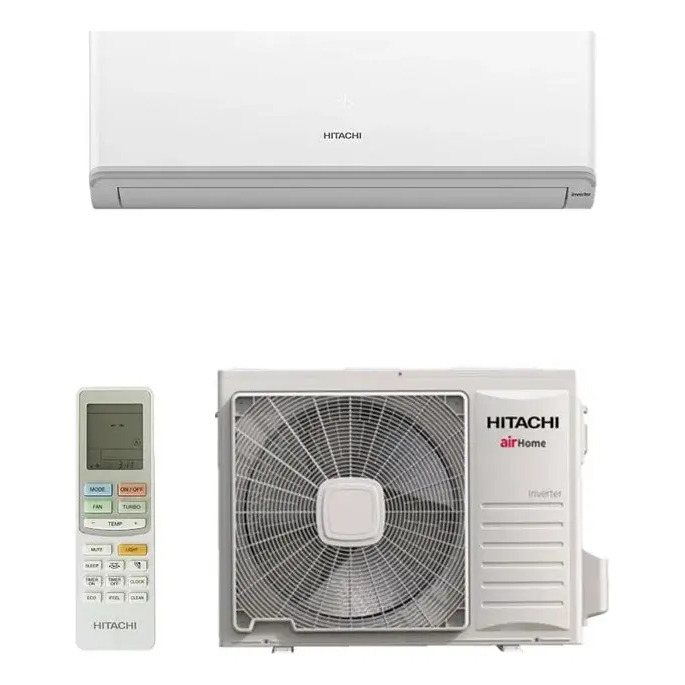Ar Condicionado Split Inverter Hitachi Airhome 12.000 Btus Frio R-32