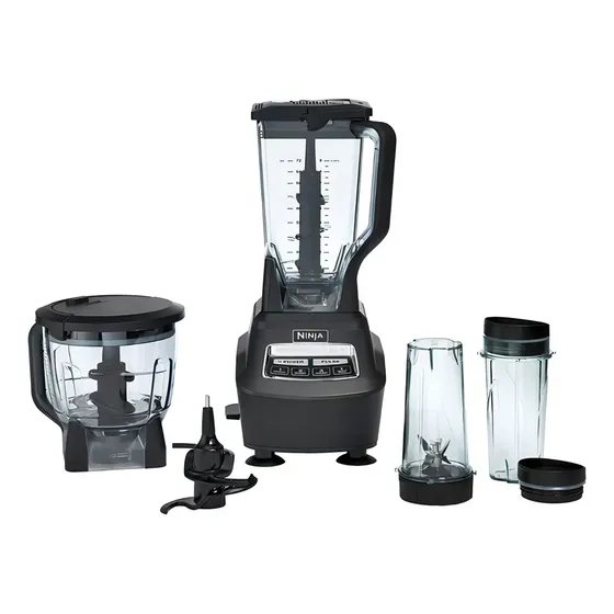 Ninja Bl770 Mega Sistema De Cocina, 1500 W, 4 Funciones Para Color Negro