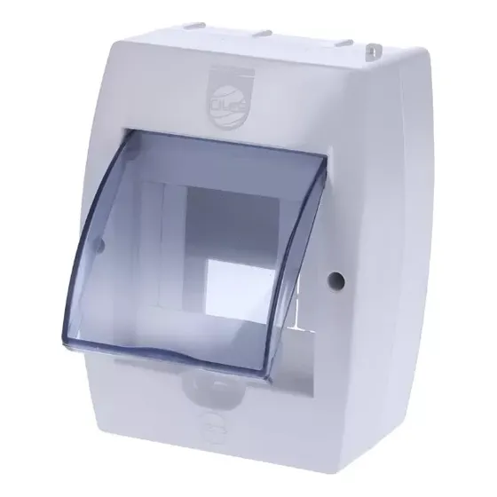 Caja Tablero Breaker Riel 3 Y 4 Circuitos Termomagnetico Din