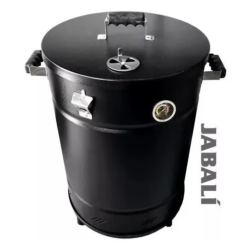 Ahumador De Barril/asador/ Tamaño Jabalí /con Termómetro