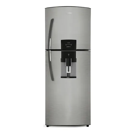 Refrigerador Automático 360 L Inox Mate Mabe - Rme360fzmrm0