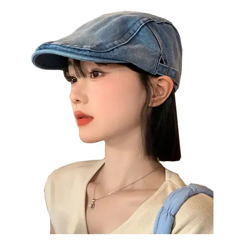 Octagonal Cap Autumn 100 Polyester Fashion Commuter | MercadoLivre