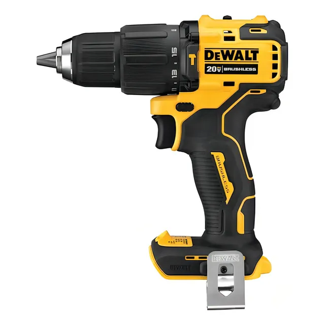 Taladro Percutor Destornillador Dewalt Dcd709b 1650rpm 20v Color Amarillo