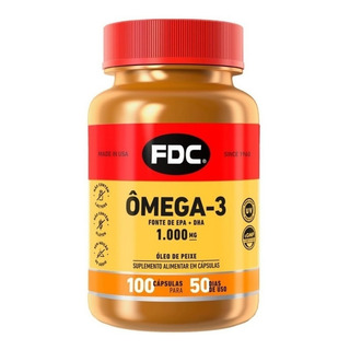 Suplemento En CĂĄpsula Ămega-3 Fdc Vitaminas 100 CĂĄpsulas De 1000mg Suplemento En CĂĄpsula Ămega-3 Fdc Vitaminas 100 CĂĄpsulas De 1000mg