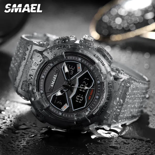 Reloj Táctico Militar Smael Original, Deportivo, Caballero