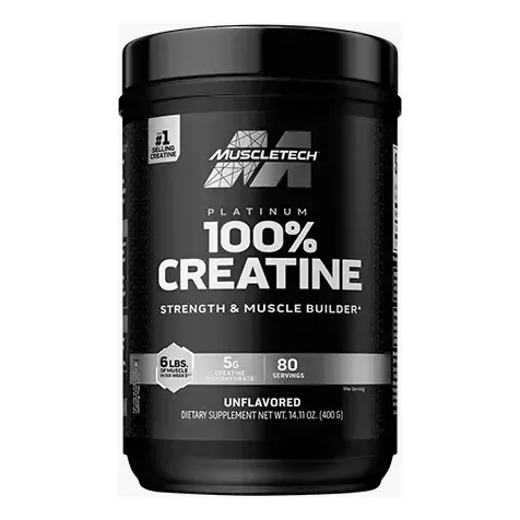 Muscletech Creatina Platinum 80 Servicios