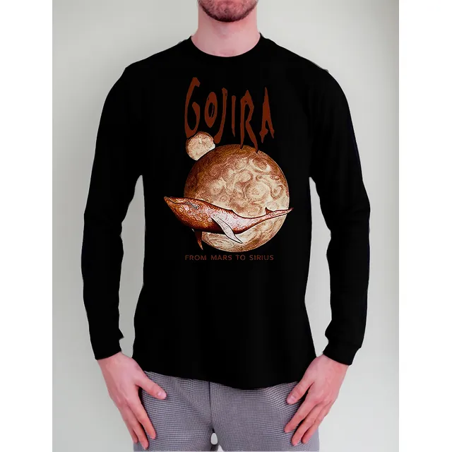 Polera Manga Larga Gojira - Ver 05 - From Mars To Sirius