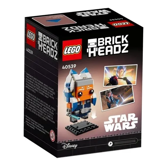 Lego Star Wars Ahsoka Tano Brick Headz
