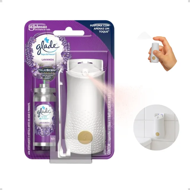 Aparelho Odorizador Glade + Refil Discreto E Silencioso 12ml