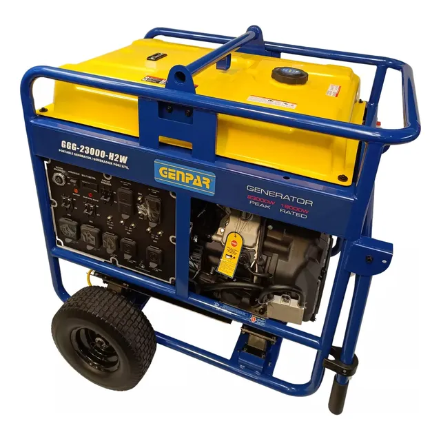 Planta Electrica 23 Kva V:110/220 A Gasolina Motor 25 Hp.