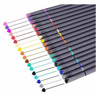 Ibayam. Marcadores De Punta Fina, 18 Colores Ibayam. Marcadores De Punta Fina, 18 Colores
