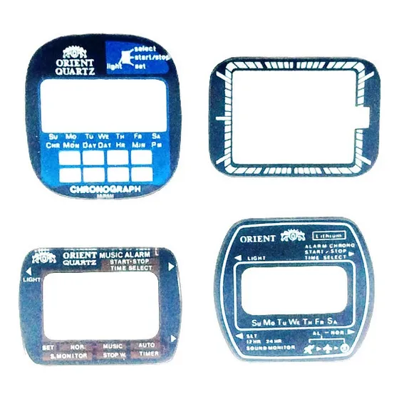 Peças Para Reógio Vidro Pintado Orient Varios Modelos