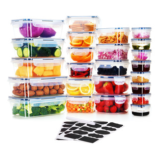 Contenedor Hermetico Comida,recipientes Almacenamiento 24pz Contenedor Hermetico Comida,recipientes Almacenamiento 24pz