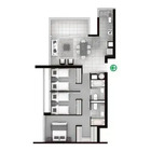 3 dormitorios  |  2 baños