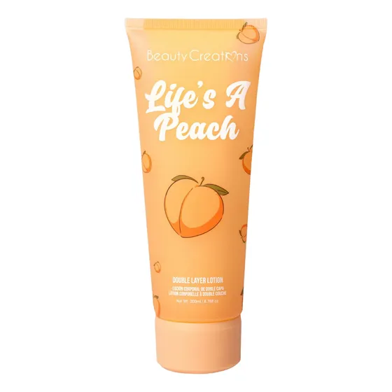 Locion Corporal Doble Capa Crema Humectante Beauty Creations Life´s A Peach