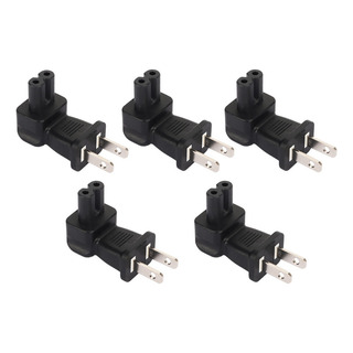 ** Adaptador De Corriente Alterna De Ángulo Recto Us De 2 ** Adaptador De Corriente Alterna De Ángulo Recto Us De 2