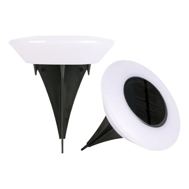 Kit 4 Luces Solares Led Patio Jardín Para Escaleras Y Piso
