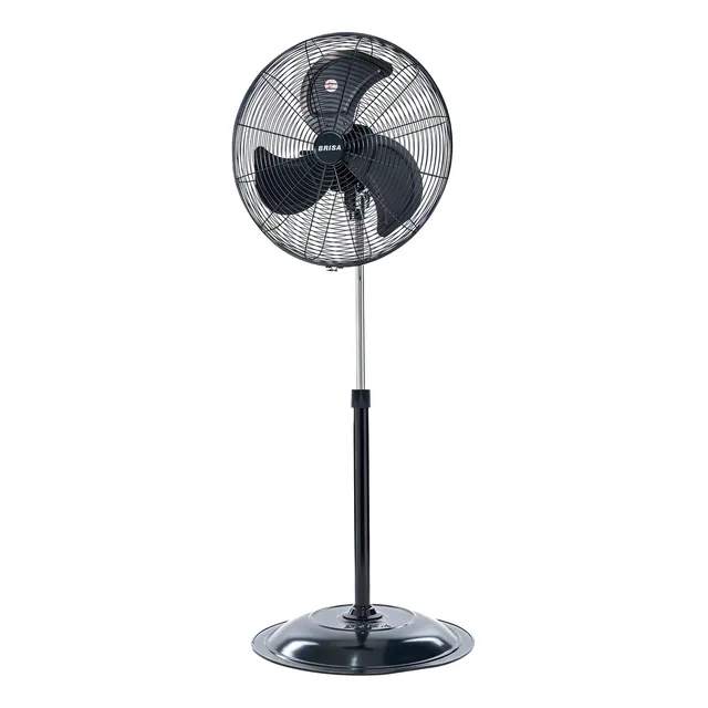 Ventilador Pedestal Brisa Po-20f Metálico 20 Semi-industrial Cantidad De Aspas 3 Estructura Negro Aspas Negro Diámetro 20 Frecuencia 60 Hz Material De Las Aspas Aluminio