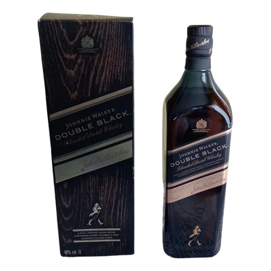 Whisky Johnnie Double Black De Litro Garantizado