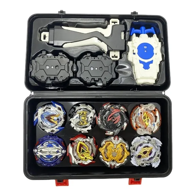 Juego De 8piezas Beyblade Burst Set De Juguetes De Batalla