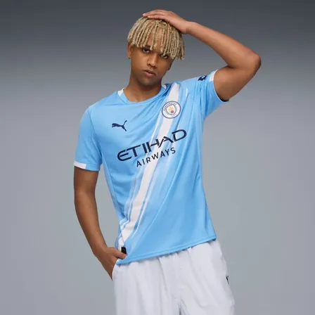 Camisa Manchester City Torcedor Puma Team Light Blue-puma White Mcfc M