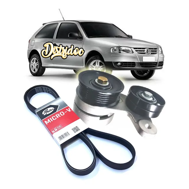 Kit Tensor + Correa Polyv  Sin Aire Gol Saveiro Diesel 1.9 