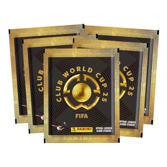 Pack X20 Sobres Mundial De Clubes 2025 Panini Mundial De Clubes Pack X20 Sobres Cerrados