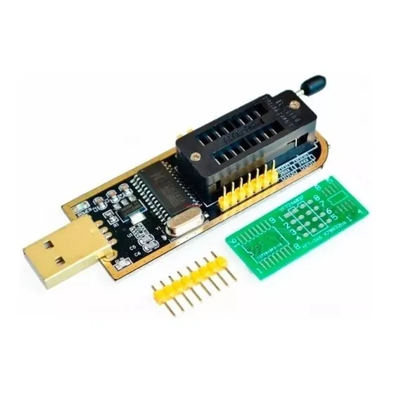 Programador Usb Ch341a Ch341 Memoria Eeprom 24/25 Flash Bios