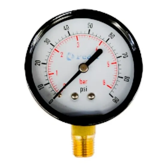 Manometro Para Hidroneumatico 0-90psi Marca Aquaplus
