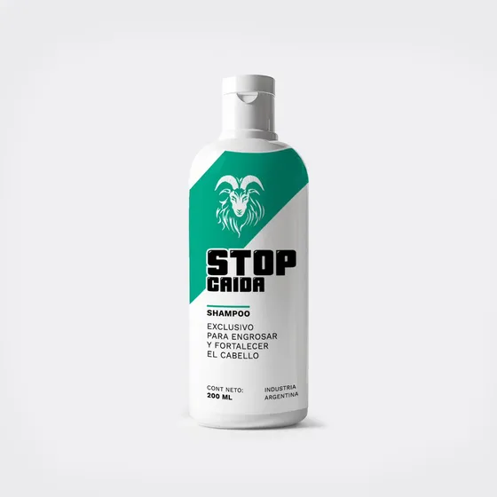Shampoo Stop Caida Cafeina Biotina Romero 200 Ml