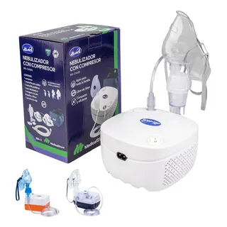Nebulizador Super Silencioso Adulto Y Infantil Marca Bi-rich Color Blanco
