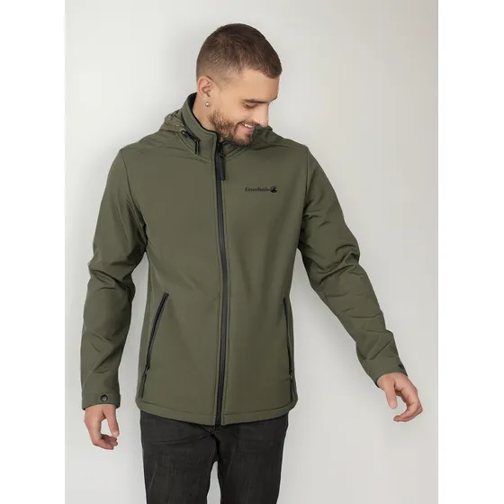 Chamarra Hombre Con Forro Fur Y Capucha Pol8893r Greenlander
