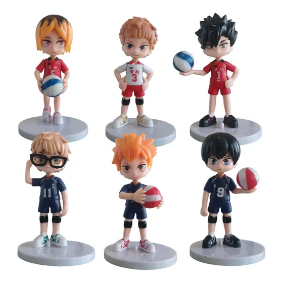 Figuras Gashapon Haikyuu 11 Cm Anime X Un Varios Personajes