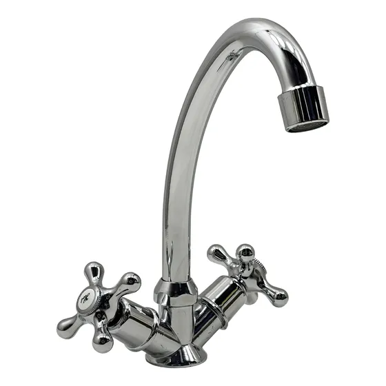 Llave Para Fregadero Doble Lavaplatos Faguax Sophie 8 PLG