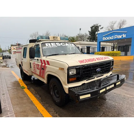 Ford F-250 D/c Ford F250 Americana Año 1987 Perkins 6 Cilindros, Ex Bomberos, Rescate, Ideal Taller Mòvil, Financio Hasta 25% Del Total