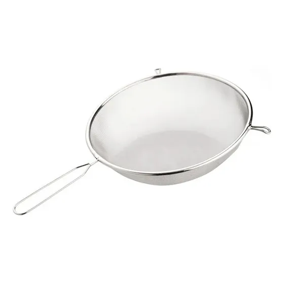 Cernidor Colador Escurridor Con Mango De Acero 22cm